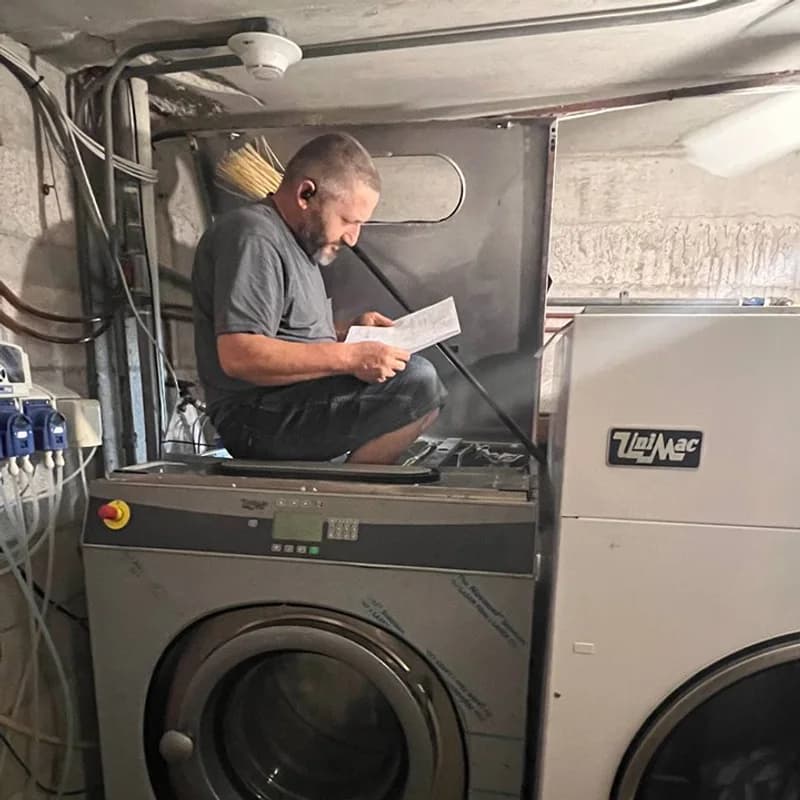 Akhmed Osmanov — Commercial Technician at Berne Appliance Repair, Commercial laundry · UniMac · Speed Queen · Property management